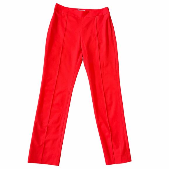 Argent Women's Trousers Size 4 Red Classic Christmas Colorful Holiday Party - Picture 1 of 6